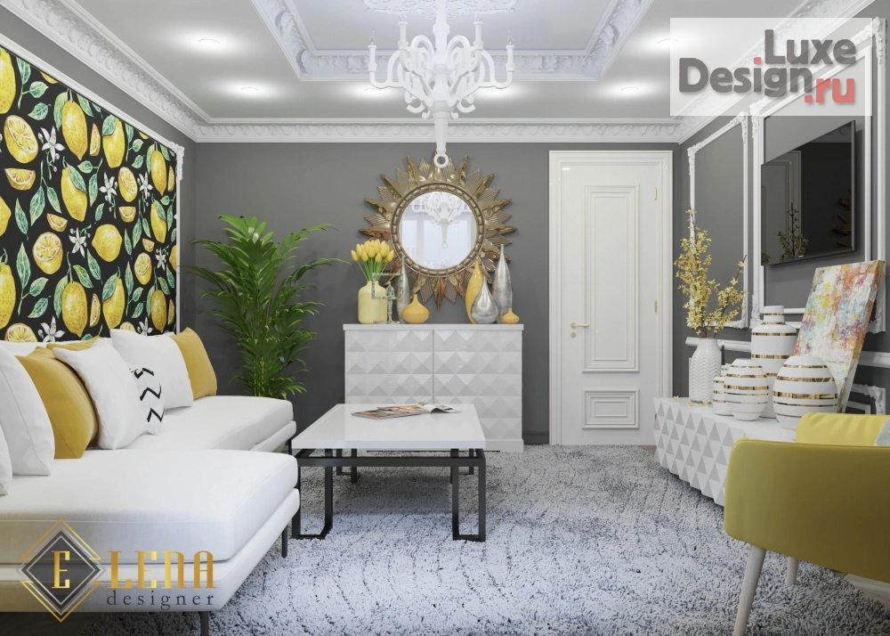 Дизайн интерьера гостиной "Дизайн проекты" (фото 5)