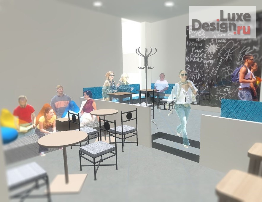 Дизайн интерьера кафе "Кофейня Куба" (фото 16)