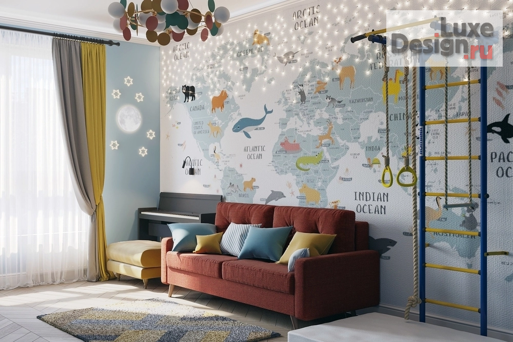 Дизайн интерьера четырехкомнатной квартиры "Дизайн интерьера квартиры ЖК "Первомайский"" (фото 2)