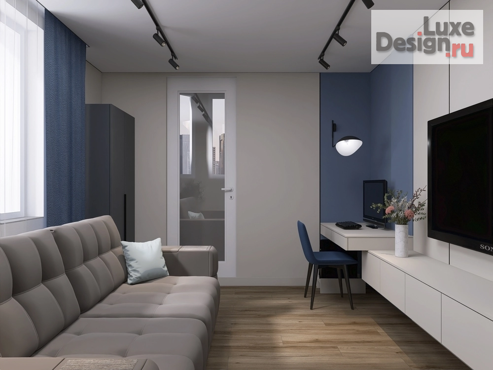 Дизайн интерьера двухкомнатной квартиры "Квартира на ул. Баженова" (фото 10)