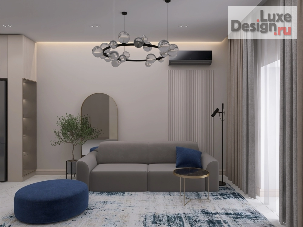 Дизайн интерьера таунхауса "Таунхаус в КП Бавария" (фото 1)