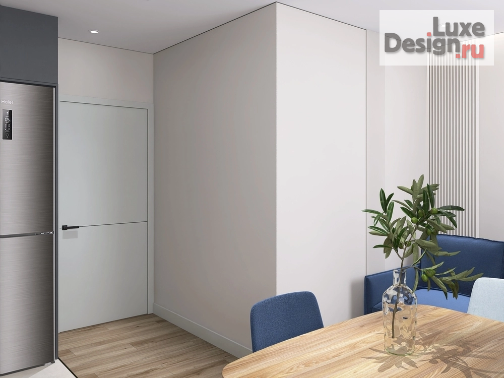 Дизайн интерьера двухкомнатной квартиры "Квартира на ул. Баженова" (фото 3)