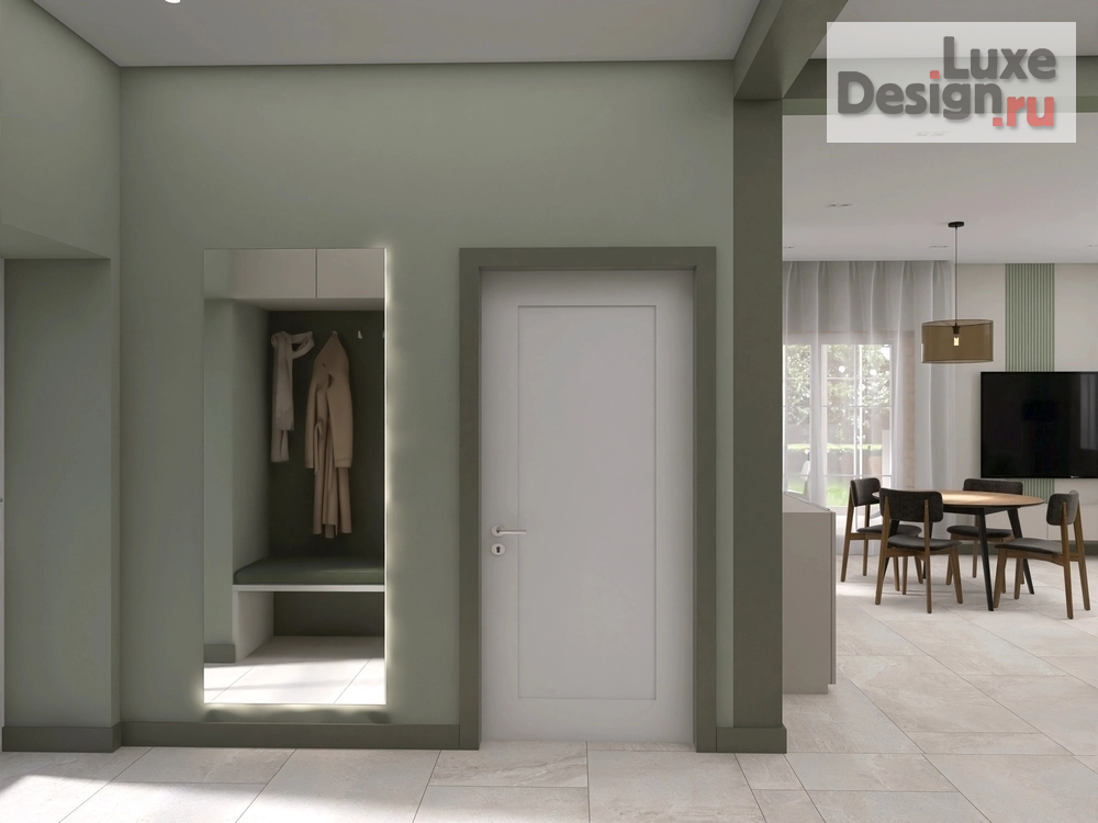 Дизайн интерьера частного дома "Коттедж в с. Хавки" (фото 5)