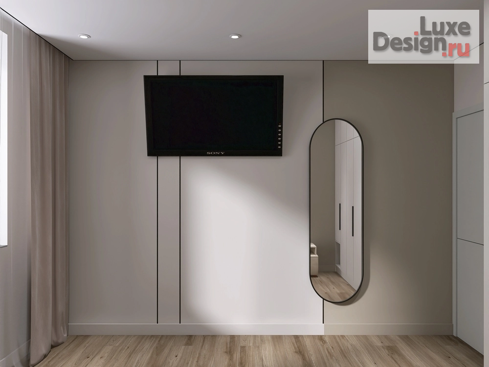 Дизайн интерьера двухкомнатной квартиры "Квартира на ул. Баженова" (фото 7)