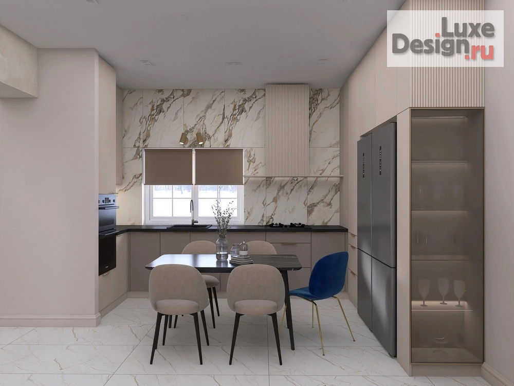 Дизайн интерьера таунхауса "Таунхаус в КП Бавария" (фото 9)