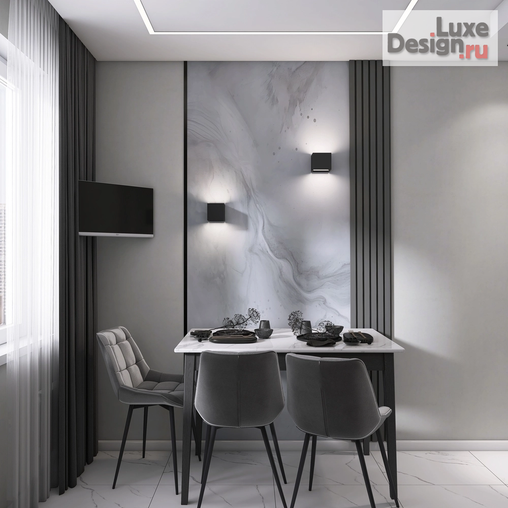 Дизайн интерьера кухни "Кухня на Новомосковском шоссе" (фото 4)