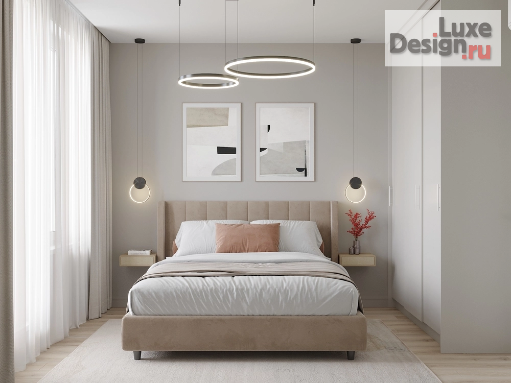 Дизайн интерьера двухкомнатной квартиры "Квартира 58 м2, Одинцово, ЖК Равновесие" (фото 15)