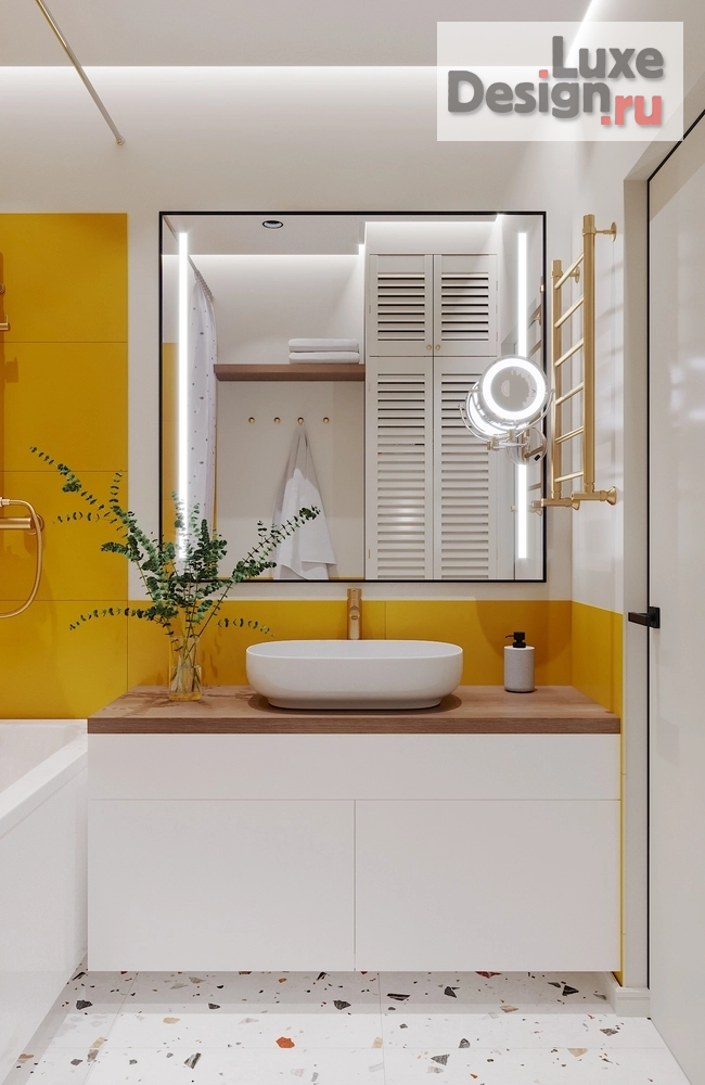 Дизайн интерьера двухкомнатной квартиры "Проект "Туканы рулят"" (фото 17)