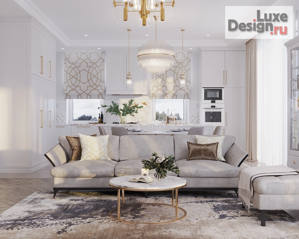 Дизайн интерьера частного дома "Проект "Во всём блеске"" (фото 7)