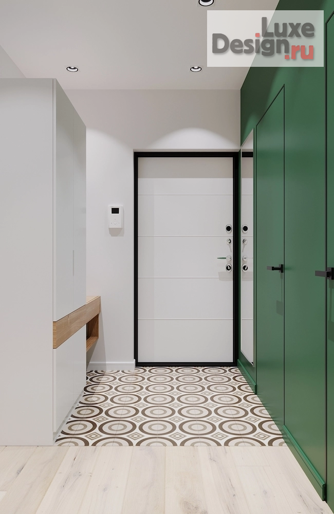 Дизайн интерьера двухкомнатной квартиры "Проект "Туканы рулят"" (фото 12)