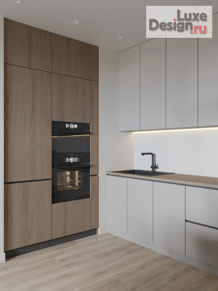 Дизайн интерьера двухкомнатной квартиры "Квартира 58 м2, Одинцово, ЖК Равновесие" (фото 7)