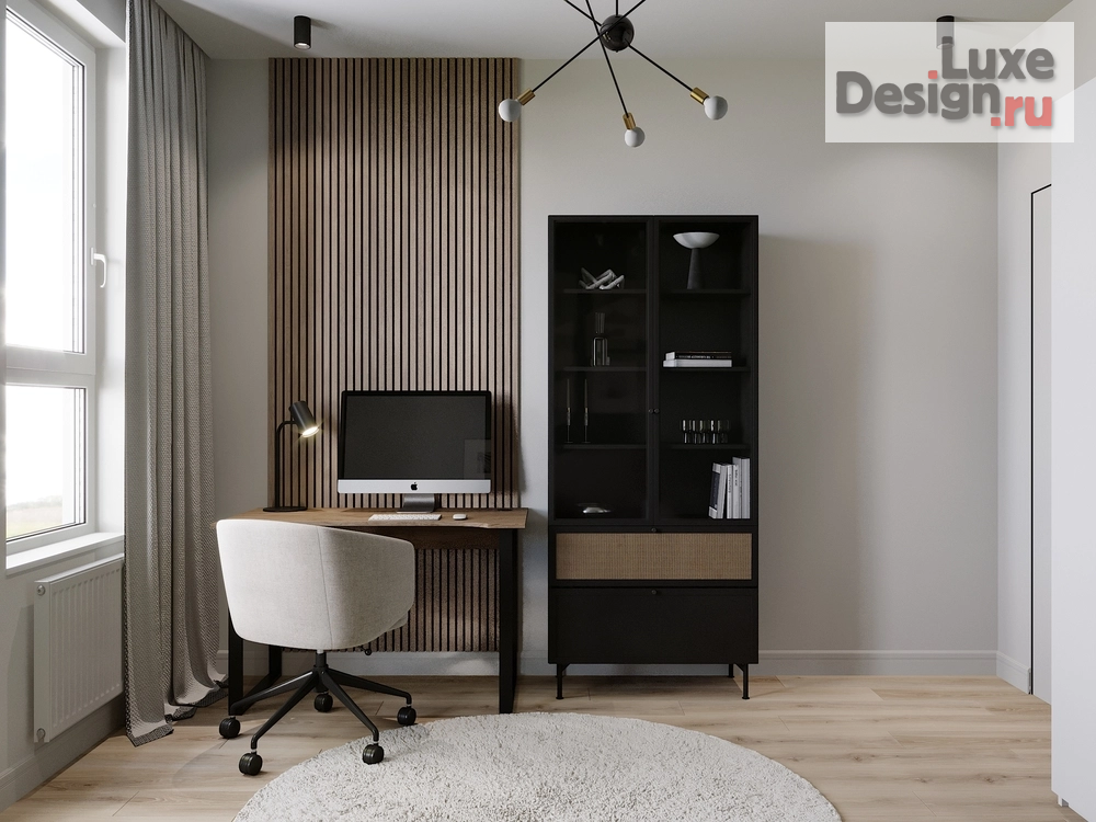 Дизайн интерьера двухкомнатной квартиры "Квартира 58 м2, Одинцово, ЖК Равновесие" (фото 13)