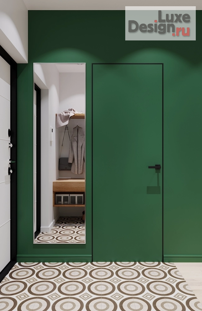 Дизайн интерьера двухкомнатной квартиры "Проект "Туканы рулят"" (фото 13)