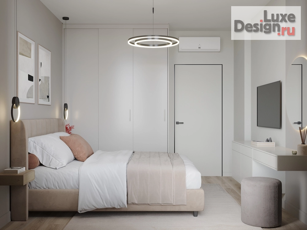 Дизайн интерьера двухкомнатной квартиры "Квартира 58 м2, Одинцово, ЖК Равновесие" (фото 17)