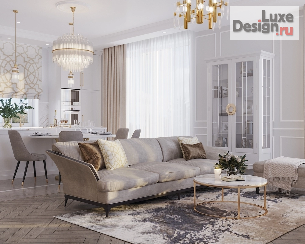 Дизайн интерьера частного дома "Проект "Во всём блеске"" (фото 9)