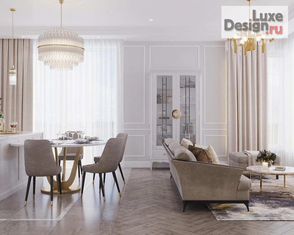 Дизайн интерьера частного дома "Проект "Во всём блеске"" (фото 10)