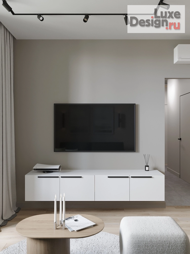 Дизайн интерьера двухкомнатной квартиры "Квартира 58 м2, Одинцово, ЖК Равновесие" (фото 9)