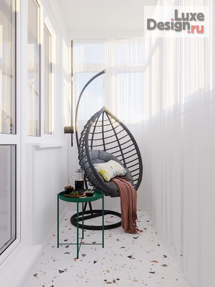 Дизайн интерьера двухкомнатной квартиры "Проект "Туканы рулят"" (фото 22)