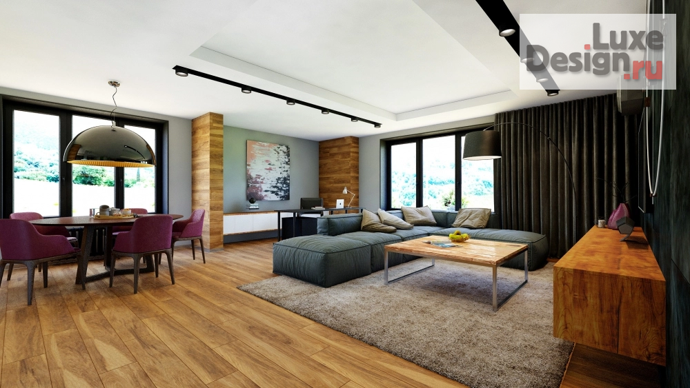 Дизайн интерьера квартиры "Дизайн квартиры 156 кв.м." (фото 1)