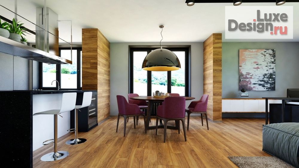 Дизайн интерьера квартиры "Дизайн квартиры 156 кв.м." (фото 3)