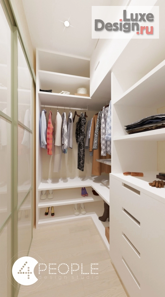 Дизайн интерьера трехкомнатной квартиры "Трехкомнатная квартира в Москве" (фото 18)