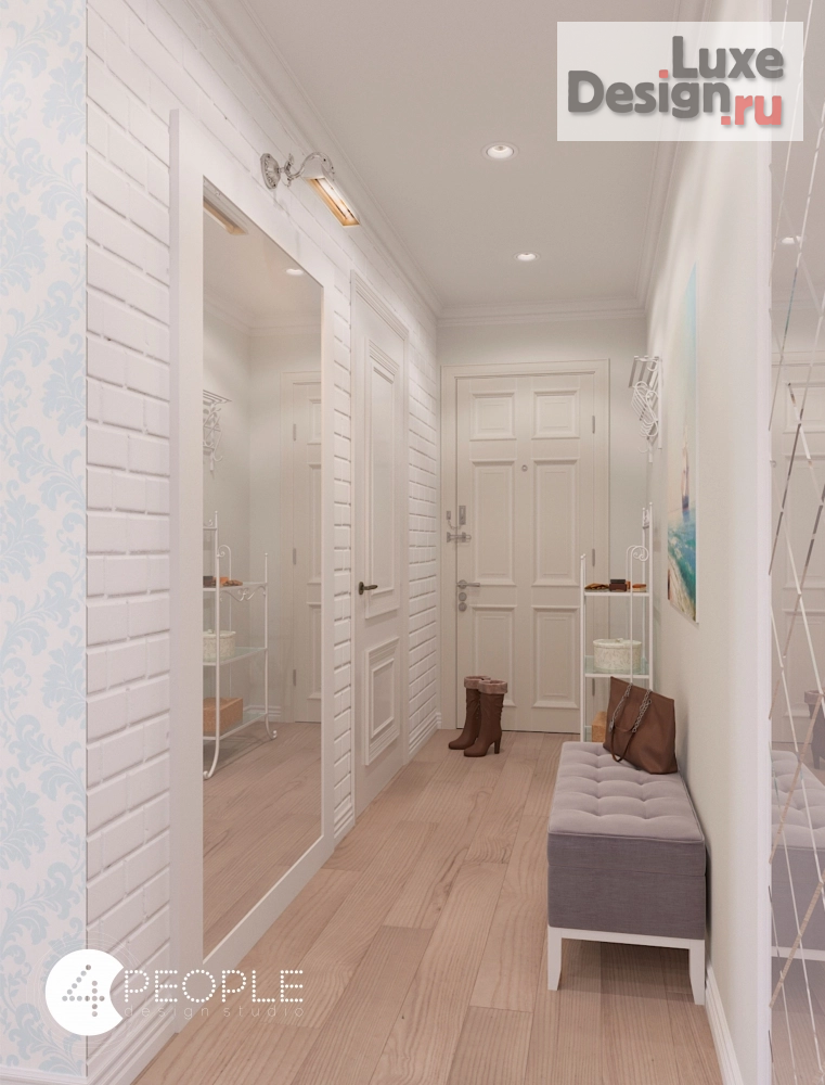 Дизайн интерьера двухкомнатной квартиры "Прованс в новом амплуа" (фото 7)